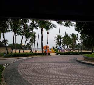 Blick auf den Strand