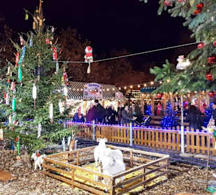 Mittig vom Weihnachtsmarkt
