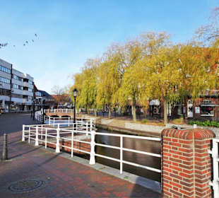 Spaziergang durch das Zentrum von Papenburg