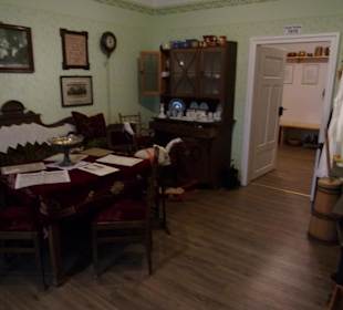 Im Museum verschiedene Küchen Epochen