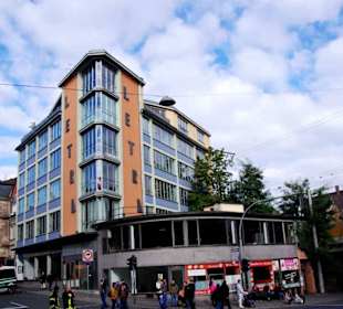 Das berühmte "Arschbacken Café" in Fürth