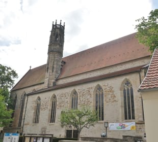 Beim Augustinerkloster und -kirche in Erfurt