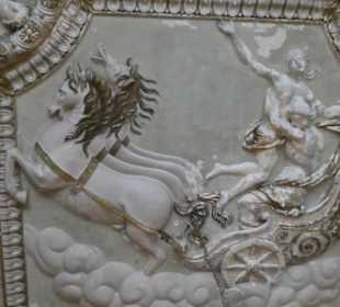 Schloss Friedenstein: bei der Innenbesichtigung