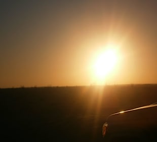 Sonnenaufgang in der Wüste