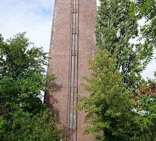 Außenansicht des Wasserturms in Bad Zwischenahn