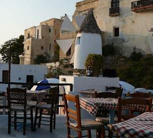 Auf der Dachterrasse