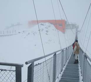Hängebrücke auf dem Stubnerkogelgipfel Badgastein