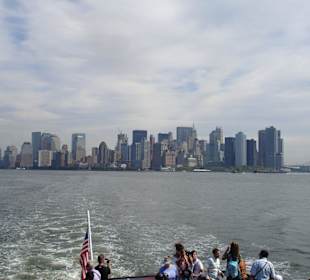 Blick auf die Skyline von Downtown