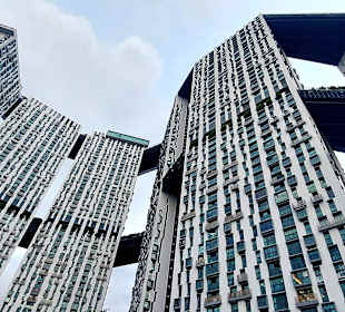 Pinnacle@Duxton von unten