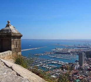 Blick über Alicante
