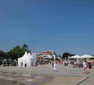 Veranstaltung auf der Promenade