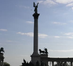 Der Heldenplatz.