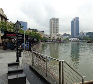 Fluß kurz vor Marina Bay