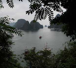 Blick von Sung Sot Grotte