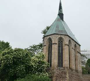 Blick zur Magdalenenkapelle in Magdeburg