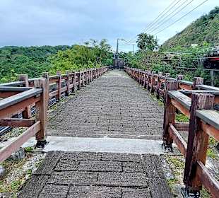 Brücke am Fanshuliao Canyon