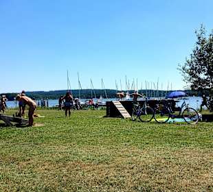 Im Juli bei ü 30 Grad, da geht schon mehr dort ab