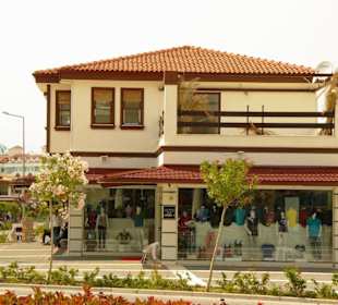 Kumköy Einkaufs-Bazarbereich