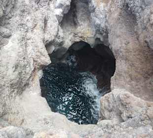 Ausgespülter Felsen