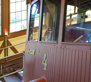 Fahrt mit der Königstuhlbahn