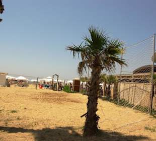 Evrenseki an der Promenade entlang