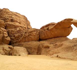 Wüstenlandschaft Wadi Rum