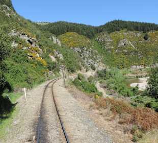 Mit der Taieri Railway durch die Natur Neuselands
