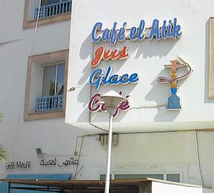 Cafe Atik - das Wasser ist so teuer hier