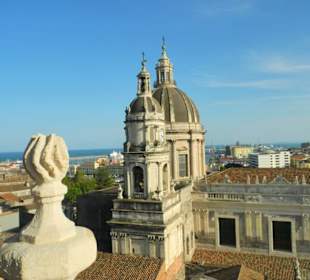 Mit einem Vordergund