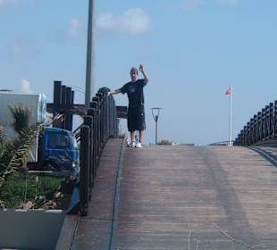 Spaziergang auf der Promenade nach Kumöy