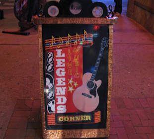 Werbung auf d. Broadway