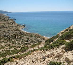 Weg zum Red Beach