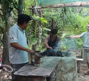 Essen auf Rancho Santa Cruz 