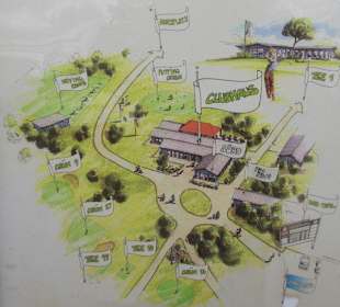 Lagenplan des Geländes