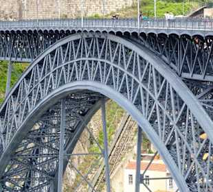 Ansichten der Ponte de Dom Luis I