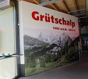 Zwischenstadtion Umstieg auf Zahnradbahn