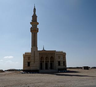 Eine Moschee darf nicht fehlen.Er wollte aufs Bild
