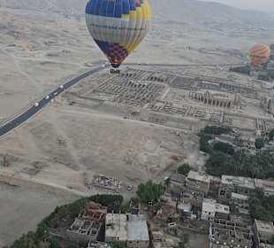 Ballonfahrt über Luxor