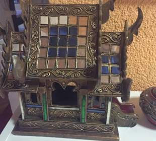 Das Geisterhäuschen der Massagepraxis