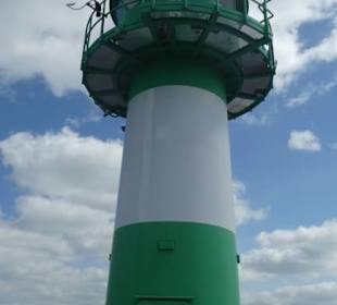 Beim Leuchtturm / Leuchtfeuer auf der Nordermole