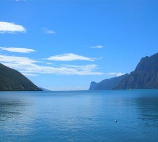 Ausblick Gardasee von Torbole
