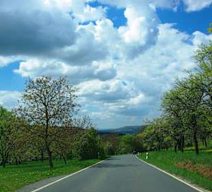 Entlang der romantischen Burgenstraße Fränkischen Schweiz