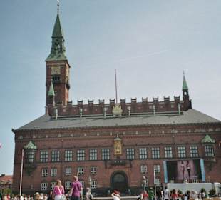 Rathaus in Kopenhagen, Dänemark