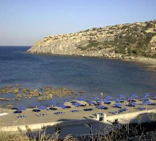 Der nahe gelegene FKK Strand