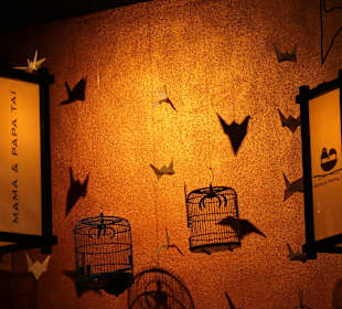 Blick in den Innenraum vom Mama Tai