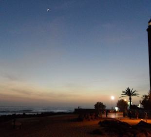 Abendstimmung am Faro de Maspalomas