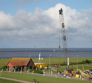 Am Rand des Hafens
