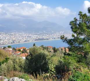 Burg Alanya - Blick auf Alanya