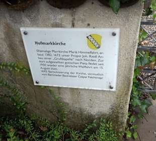 Hofmarkskirche Wallfahrtskirche Mariä Himmelfahrt