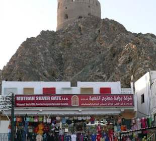 Geschäftiges Treiben in Muskat